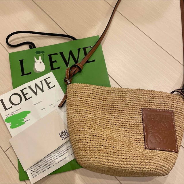 感謝価格】 LOEWE - LOEWE ロエベ かごバッグ ショルダーバッグ かご