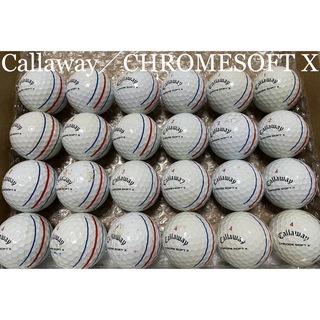 キャロウェイ(Callaway)の13.《訳あり特価》24球 Callaway CHROMESOFTX ロスト(その他)