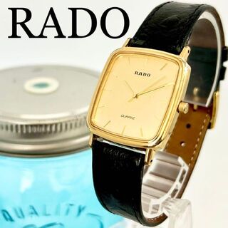 ラドー(RADO)の26 RADO ラドー時計　メンズ腕時計　アンティーク　ゴールド　ブラック　人気(腕時計(アナログ))