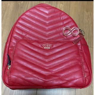 ゲス(GUESS)のGUESS Backpack Red リュック☆(リュック/バックパック)