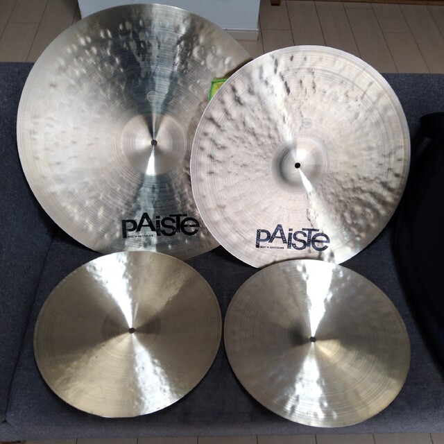 PAiSTe Masters 4枚セットプロテクションラケットケース付き 楽器のドラム(シンバル)の商品写真