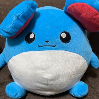 ポケモン(ポケモン)のポケモン　めちゃでかマリルぬいぐるみ(ぬいぐるみ)