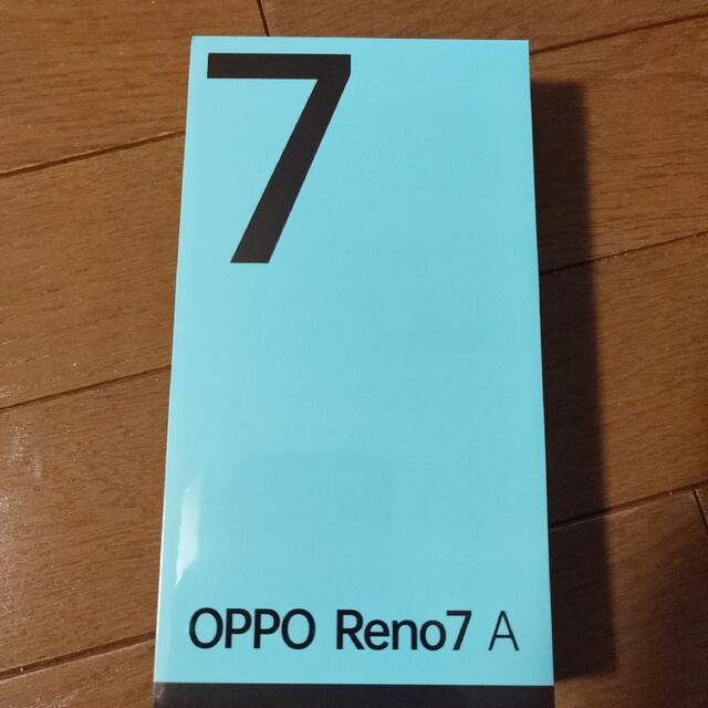 【新品未開封】SIMフリースマホ OPPO Reno7 A（ドリームブルー）