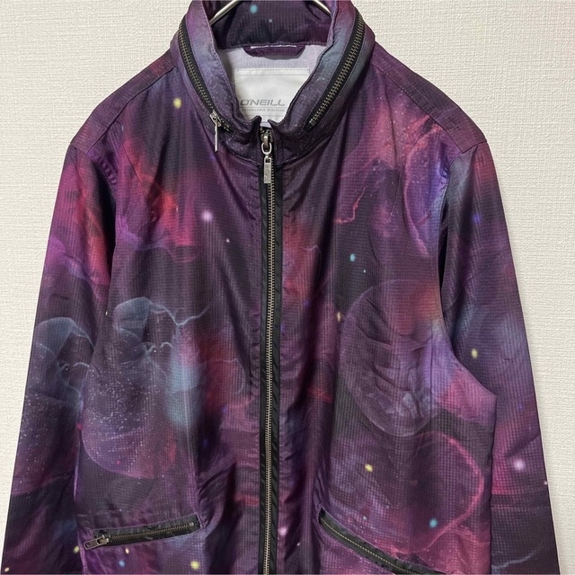O'NEILL パープル ナイロンジャンパー ウインドブレーカー size L