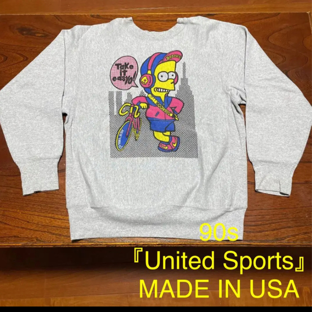 United Sports 90sスウェット made in USA