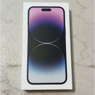 アップル(Apple)のiPhone 14 pro max 256GB ディープパープル　新品未開封(スマートフォン本体)