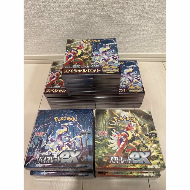 ポケモンカード スカーレット バイオレットboxシュリンク付 ポケモンカード スカーレット バイオレットboxシュリンク付