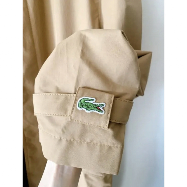 【新品】ラコステ　LACOSTE  ステンカラーコート　ベージュ　XS