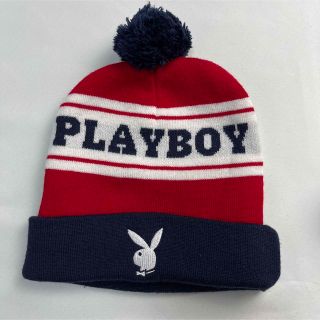 プレイボーイ(PLAYBOY)のplayboy プレイボーイ　ニット帽(ニット帽/ビーニー)