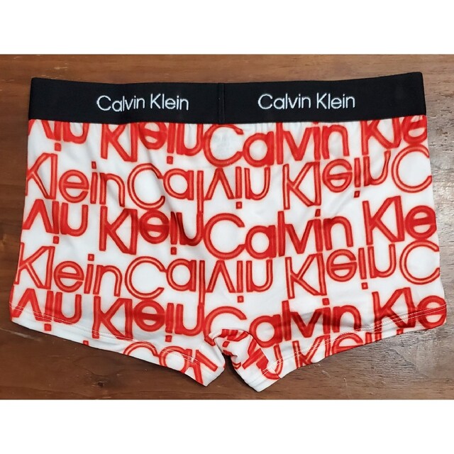 Calvin Klein(カルバンクライン)のカルバンクライン　新品　メンズ　ボクサーパンツ(レッド/ホワイトS) メンズのアンダーウェア(ボクサーパンツ)の商品写真