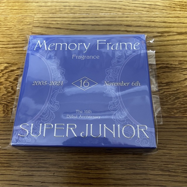 SUPERJUNIOR 16周年記念グッズ　メモリーフレームフレグランス　ドンヘ