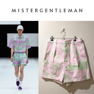 ミスタージェントルマン(MISTERGENTLEMAN)の【MISTERGENTLEMAN】TIE DYE SHORT(ショートパンツ)