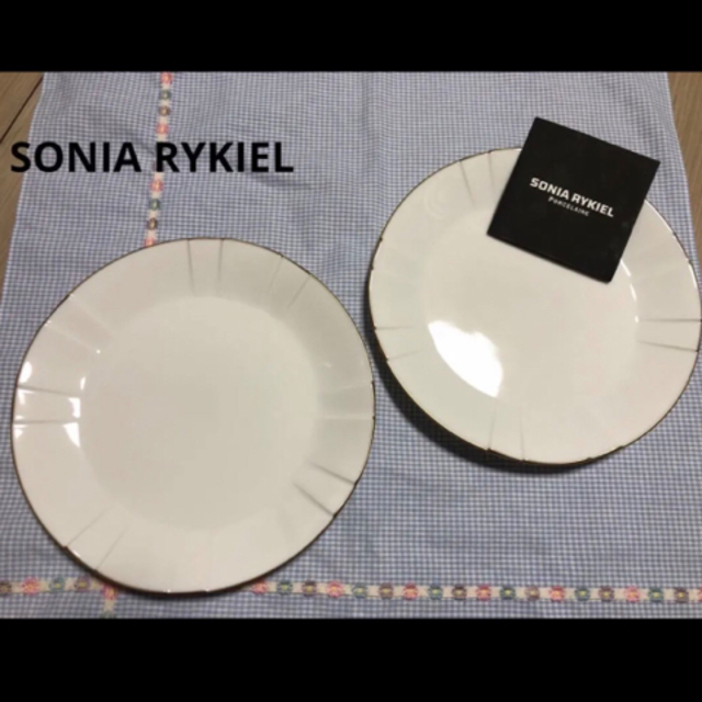 SONIA RYKIEL(ソニアリキエル)のSONIA RYKIEL  お皿4枚セット インテリア/住まい/日用品のキッチン/食器(食器)の商品写真