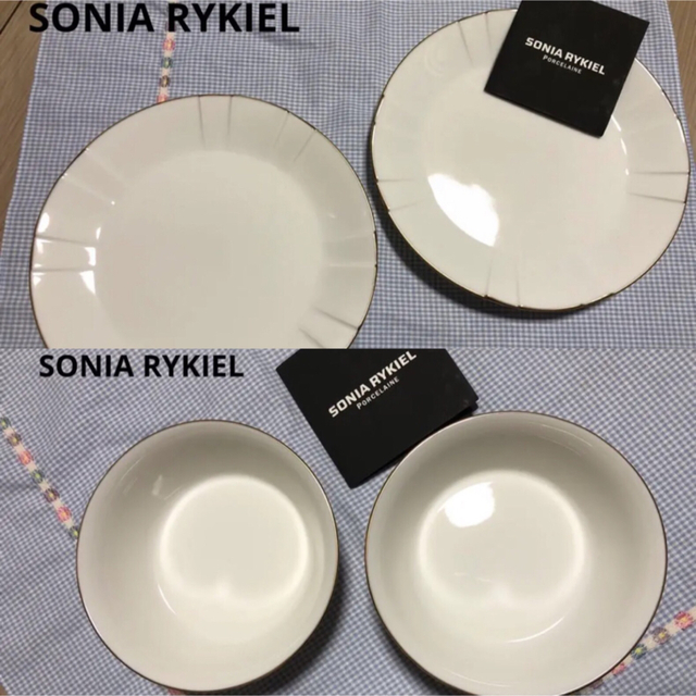 SONIA RYKIEL(ソニアリキエル)のSONIA RYKIEL  お皿4枚セット インテリア/住まい/日用品のキッチン/食器(食器)の商品写真