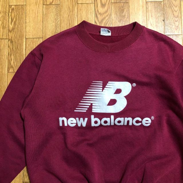 New Balance(ニューバランス)の80s unknown New Balance スウェット ワインレッド メンズのトップス(スウェット)の商品写真