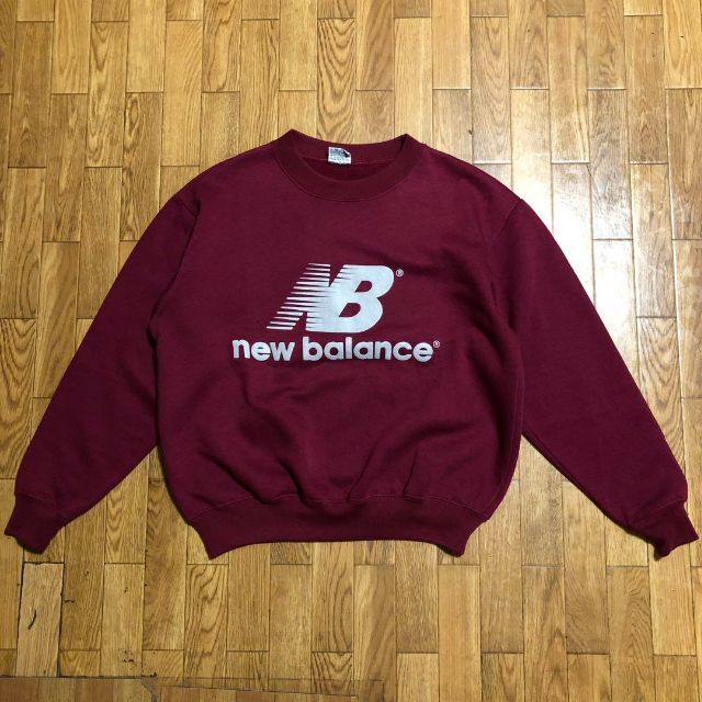 New Balance(ニューバランス)の80s unknown New Balance スウェット ワインレッド メンズのトップス(スウェット)の商品写真