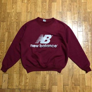 80s unknown New Balance スウェット ワインレッド 80s unknown New Balance スウェット ワインレッド