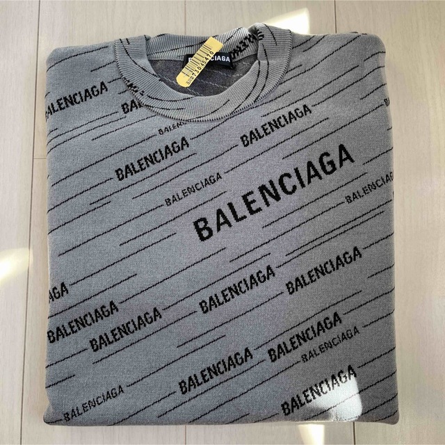 100％の保証 Balenciaga - バレンシアガ ロゴニット ニット+セーター