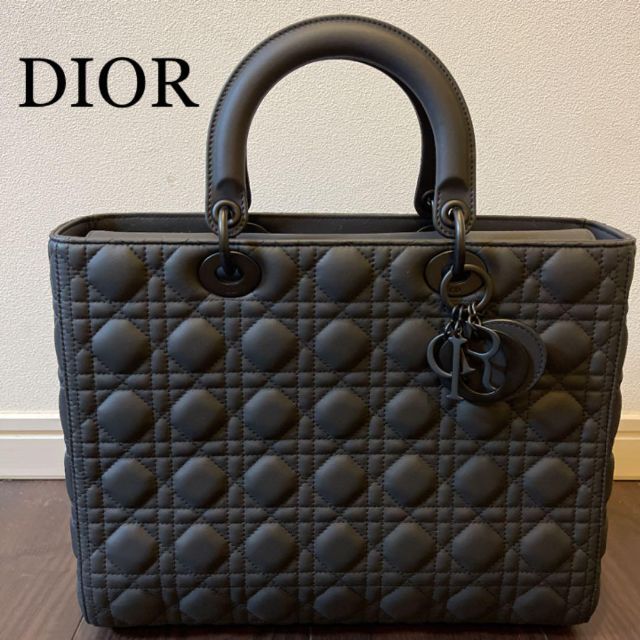 早い者勝ち - Dior Christian ラージバッグ カナージュ DIOR LADY ショルダーバッグ 早い者勝ち - Dior Christian ラージバッグ カナージュ DIOR LADY ショルダーバッグ