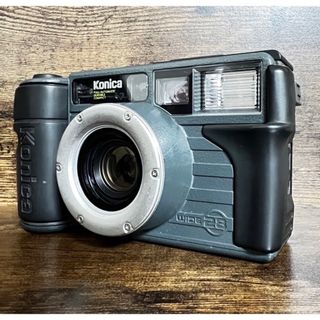 コニカミノルタ(KONICA MINOLTA)のフィルムカメラ　Konica 現場監督　WIDE28 完動品(フィルムカメラ)