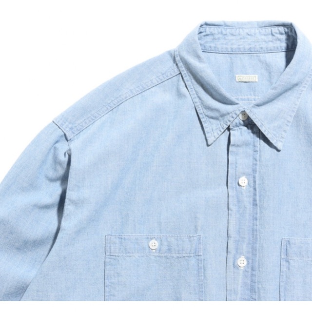 A.PRESSE アプレッセ Washed Chambray シャンブレー 2