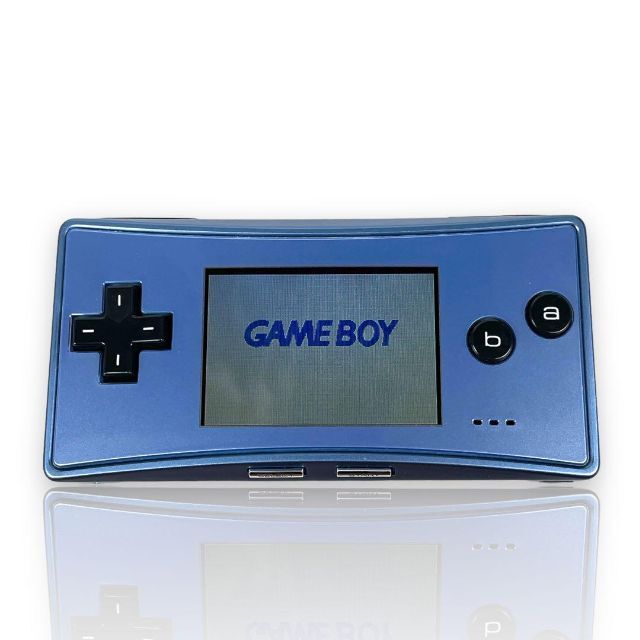 レア GAME BOY micro ゲームボーイミクロ ブルー 青 本体 美品 最安値