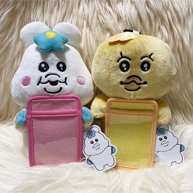 新品 んぽちゃむ パスケース セット ぬいぐるみ マスコット きみまろ 新品 んぽちゃむ パスケース セット ぬいぐるみ マスコット きみまろ