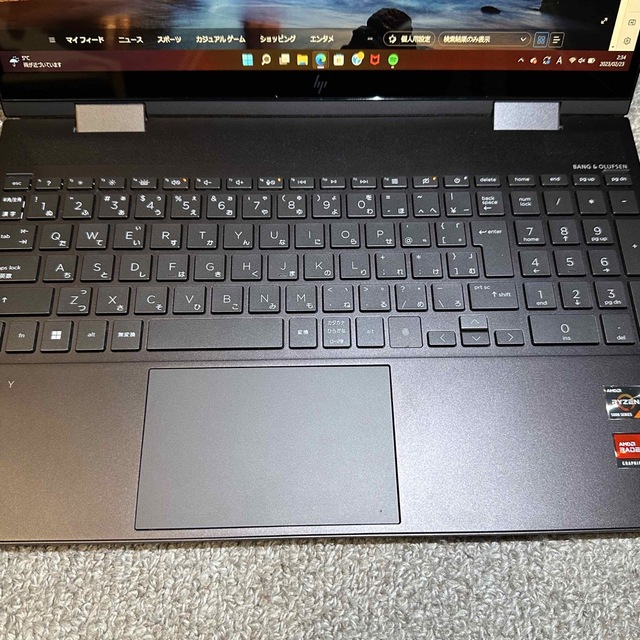 HP(ヒューレットパッカード)のHP ENVY x360 15-ee1000 スマホ/家電/カメラのPC/タブレット(ノートPC)の商品写真