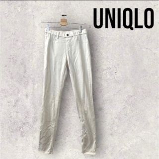 ユニクロ(UNIQLO)のお値下げ　UNIQLO 白　ズボン(文学/小説)