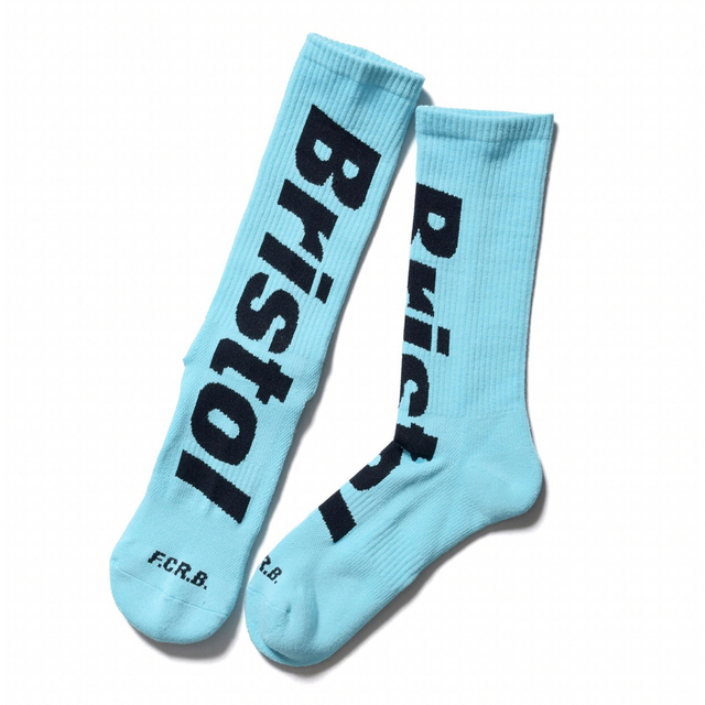 F.C.R.B.(エフシーアールビー)のFCRB LARGE LOGO REGULAR SOCKS M メンズのレッグウェア(ソックス)の商品写真