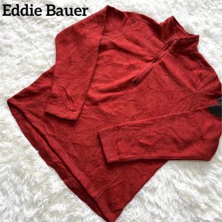 エディーバウアー(Eddie Bauer)のEddie Bauer エディーバウアー　ハーフジップ　オレンジ　XL(その他)