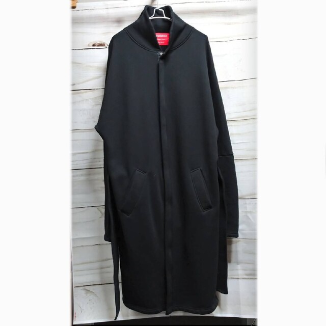 ankoROCK(アンコロック)のankoROCK (アンコロック) ガウンコート ブラック  黒 メンズのジャケット/アウター(トレンチコート)の商品写真