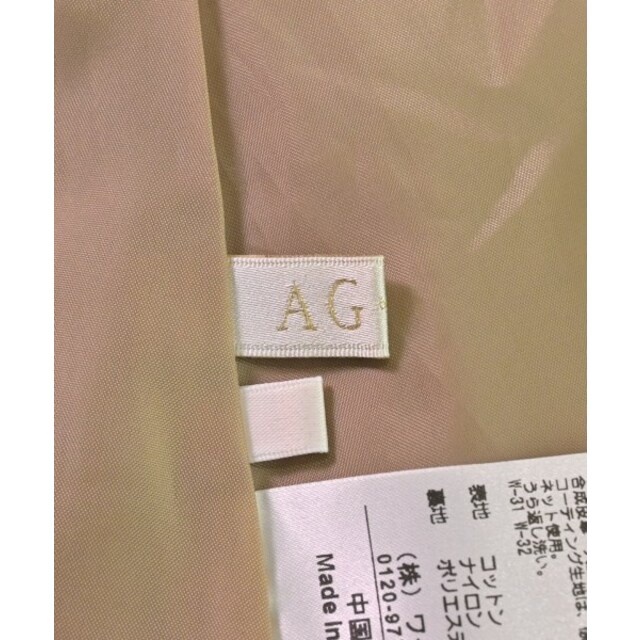 AG by aquagirl(エージーバイアクアガール)のAG by aquagirl ひざ丈スカート S ベージュ 【古着】【中古】 レディースのスカート(ひざ丈スカート)の商品写真