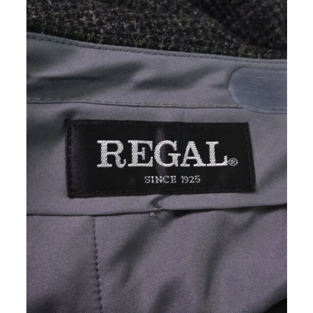 REGAL(リーガル)のREGAL リーガル スラックス 03(L位) 黒系等(総柄) 【古着】【中古】 メンズのパンツ(スラックス)の商品写真