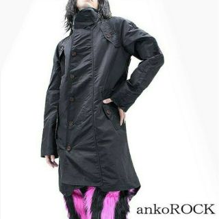 男女兼用 ユニセックス ankoROCK アンコロック コート 黒 冬