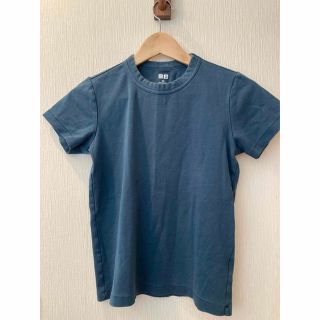 ユニクロ(UNIQLO)のUNIQLO グリーン　半袖(Tシャツ(半袖/袖なし))