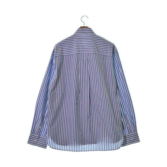 MARNI マルニ カジュアルシャツ 50(XL位) 水色x白(ストライプ)