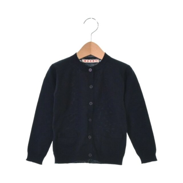 Marni(マルニ)のMARNI マルニ ニット 90 紺 【古着】【中古】 キッズ/ベビー/マタニティのキッズ服女の子用(90cm~)(ニット)の商品写真