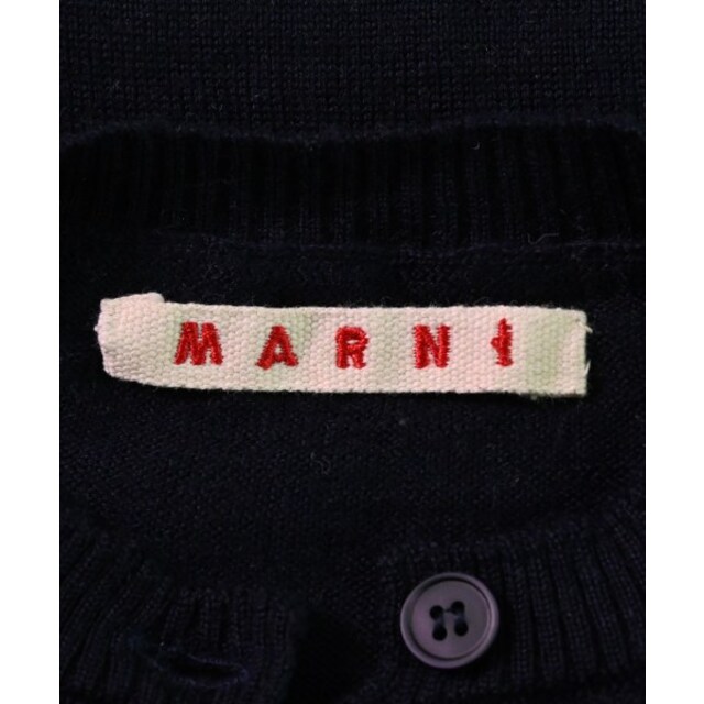 Marni(マルニ)のMARNI マルニ ニット 90 紺 【古着】【中古】 キッズ/ベビー/マタニティのキッズ服女の子用(90cm~)(ニット)の商品写真