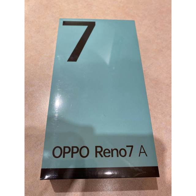 新品 未開封 オッポ OPPO Reno7 A スターリーブラック