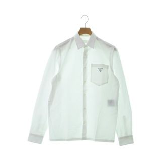 PRADA プラダ カジュアルシャツ 38(S位) 白 【古着】【中古】