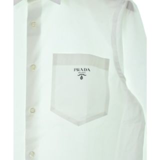 PRADA プラダ カジュアルシャツ 38(S位) 白 【古着】【中古】