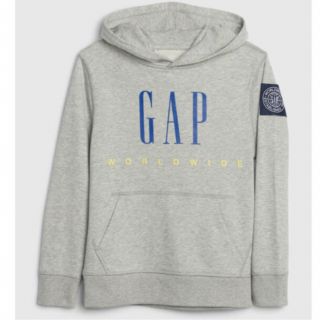 ギャップキッズ(GAP Kids)の美品✨GAP キッズ　グレー　120センチ　トレーナー　裏起毛なしでさらっと快適(トレーナー)