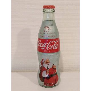 コカコーラ(コカ・コーラ)の【コカ・コーラ】75周年Sundblomサンタ(8OZ＝約237ml)(ノベルティグッズ)