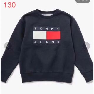 トミーヒルフィガー(TOMMY HILFIGER)の新品★スウェット TOMMY HILFIGER トレーナー 130cm ネイビー(Tシャツ/カットソー)