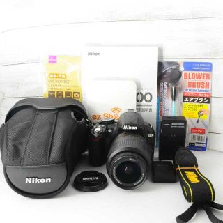 ❤️カメラケース付き❤️スマホ転送❤️Nikon D3100
