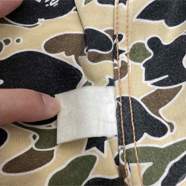 BAPE デニムジャケット【APE ベイプ エイプ アベイシングエイプ カモ】