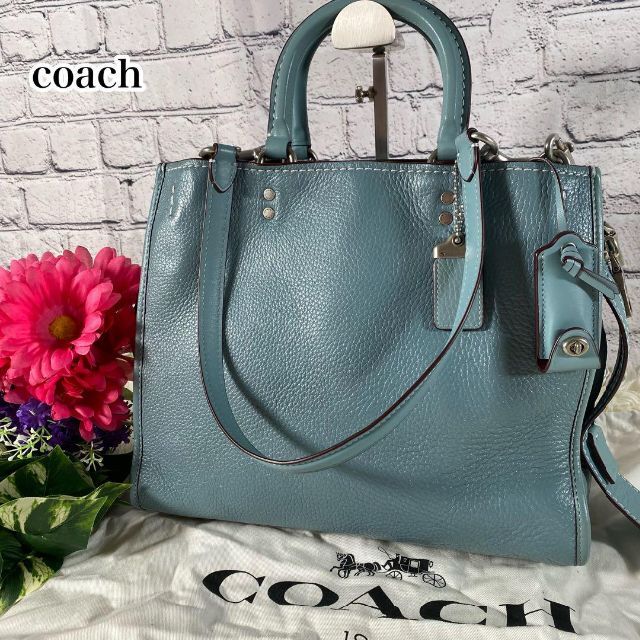 COACH 2way ハンドバッグ　ショルダーバッグ