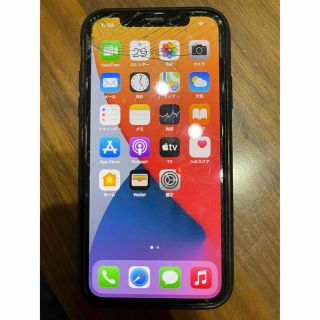 アイフォーン(iPhone)のiPhoneX スペースグレイ　256GB(スマートフォン本体)