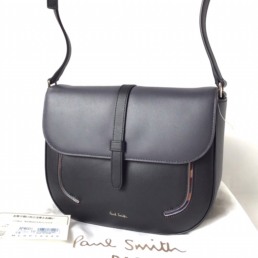 新品 Paul Smith ポールスミス トープ ショルダーバッグ レザー